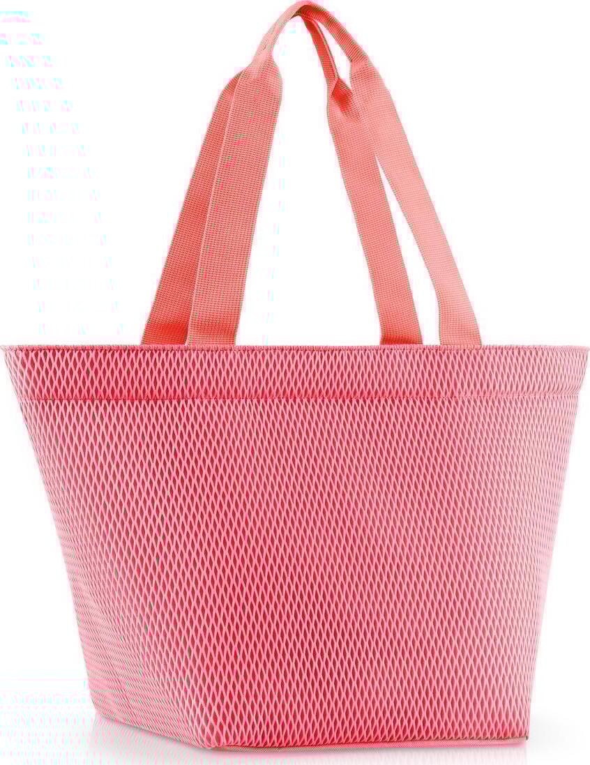 Torba Shopper Mesh M koralowa