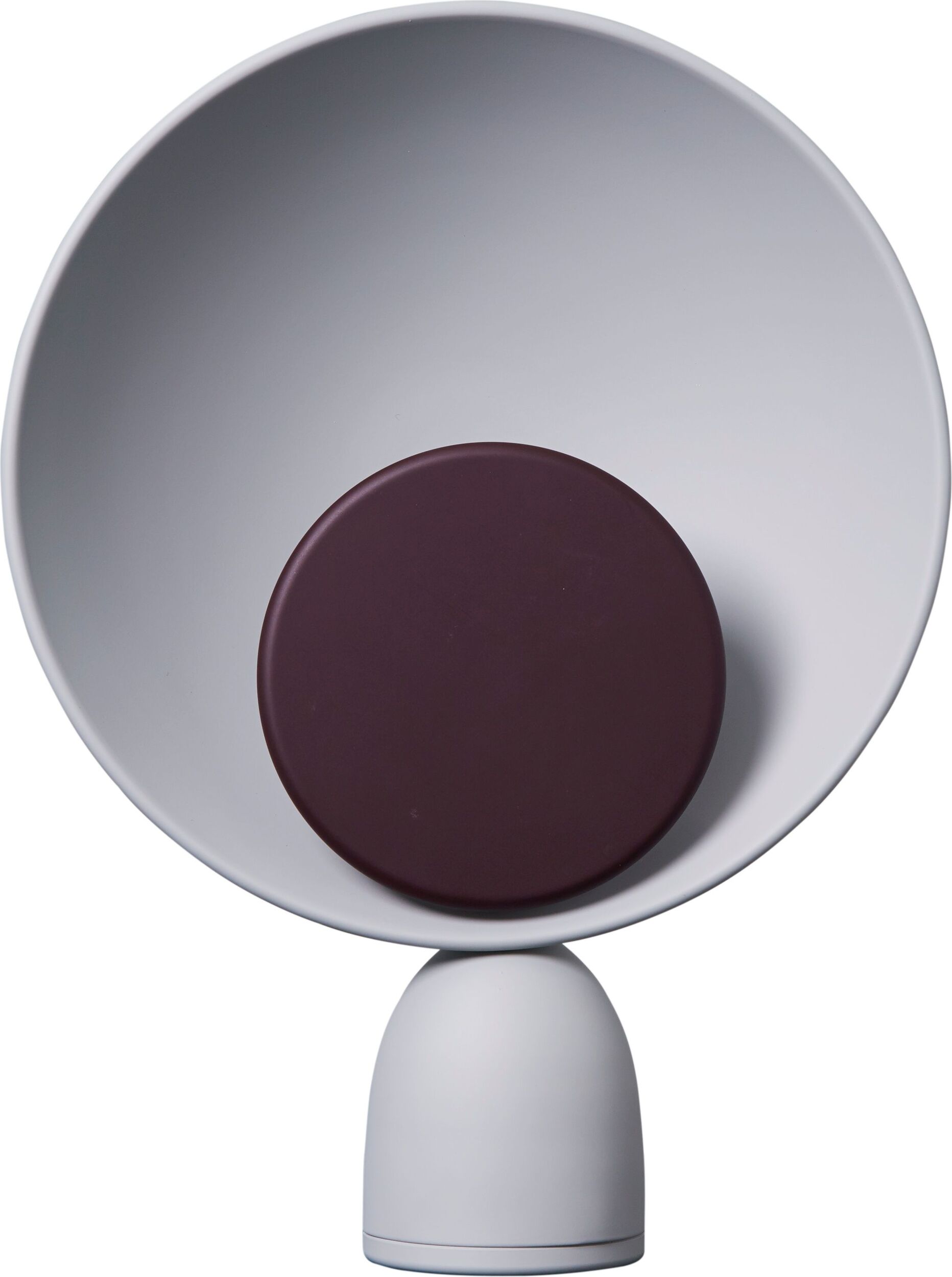 Lampa stołowa Blooper fioletowa z fioletowym dyskiem