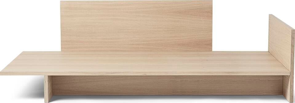 Łóżko pojedyncze Kona naturalny dąb