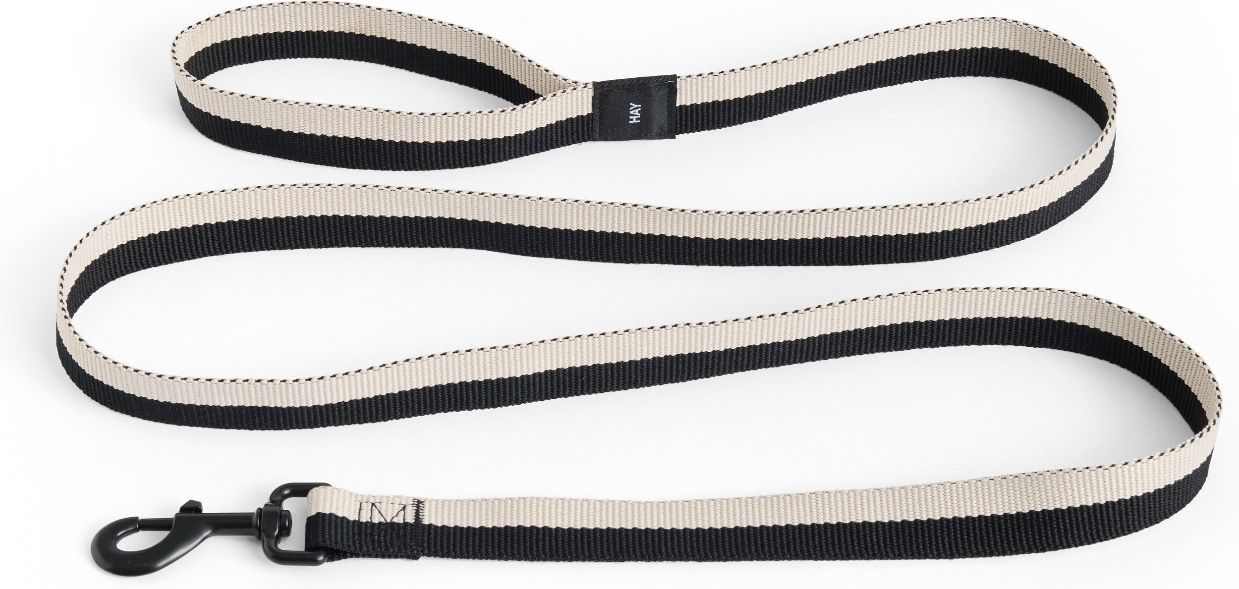 Smycz dla psa Hay czarno-biała