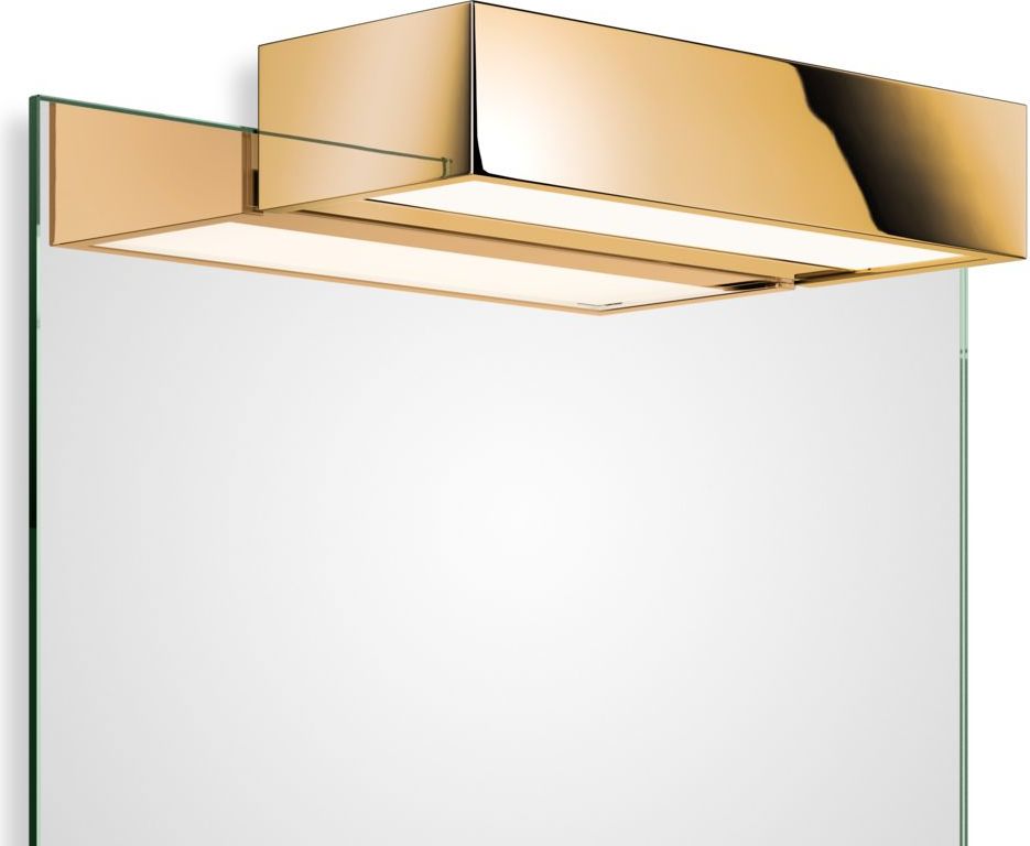 Lampa nad lustro Box Clip On LED 2700K 25 cm złota