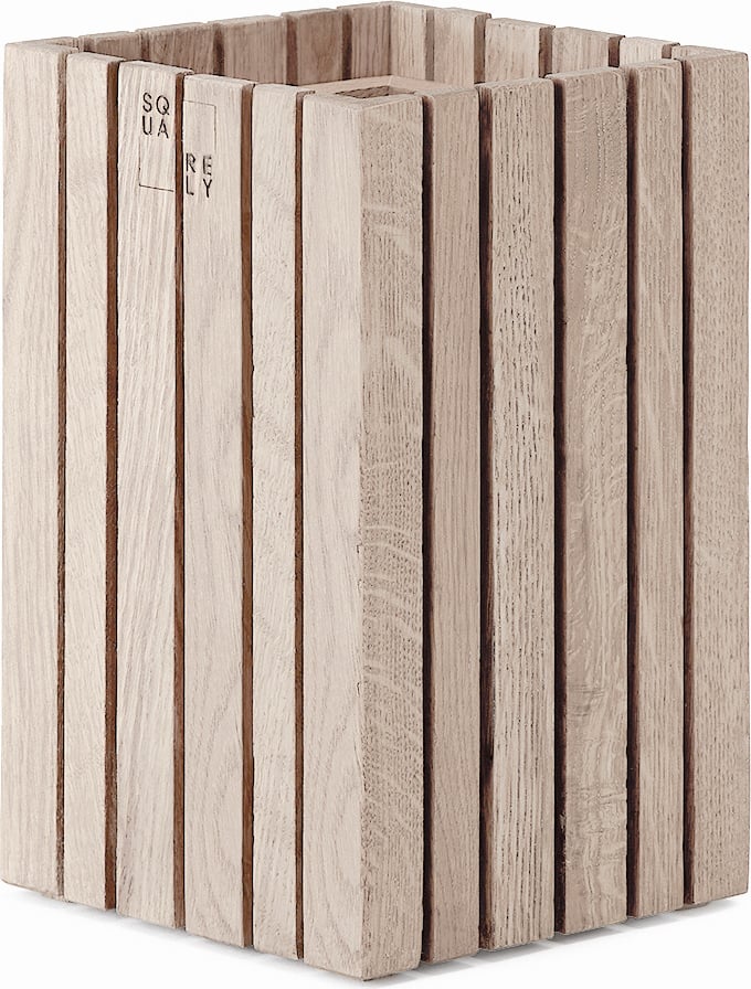 Doniczka samonawadniająca GrowSMALL naturalny dąb