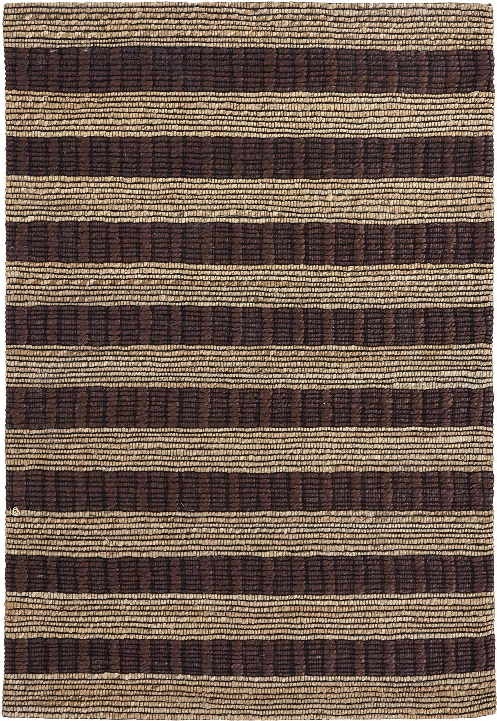 Dywan Block 85 x 130 cm brązowy