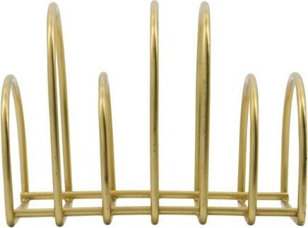 Organizer na biurko Pampi 16 cm złoty