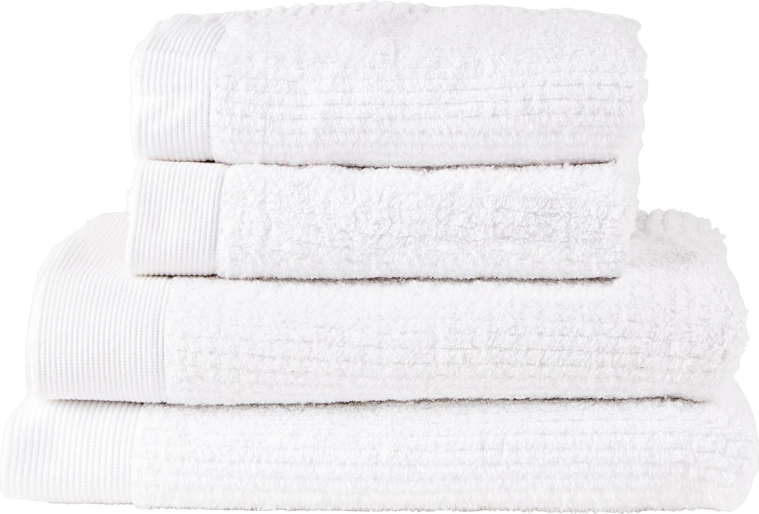 Ręczniki Classic duże białe 4 szt.