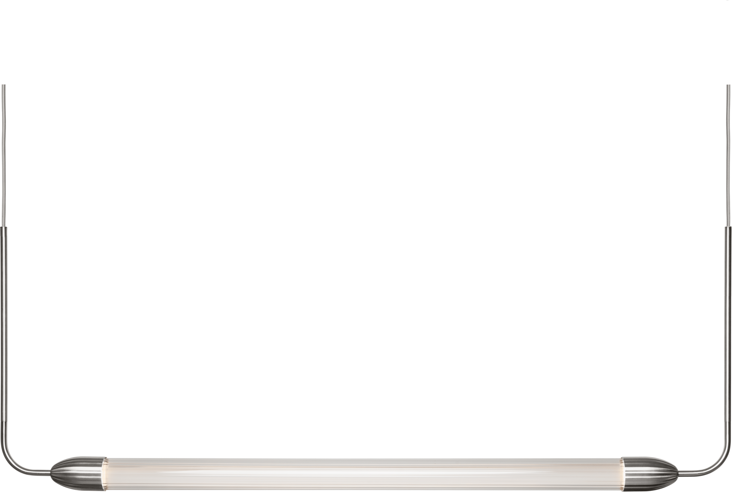 Lampa wisząca liniowa Lemon Squeeze stal polerowana