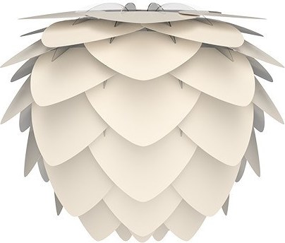 Lampa Aluvia mini perłowa biel