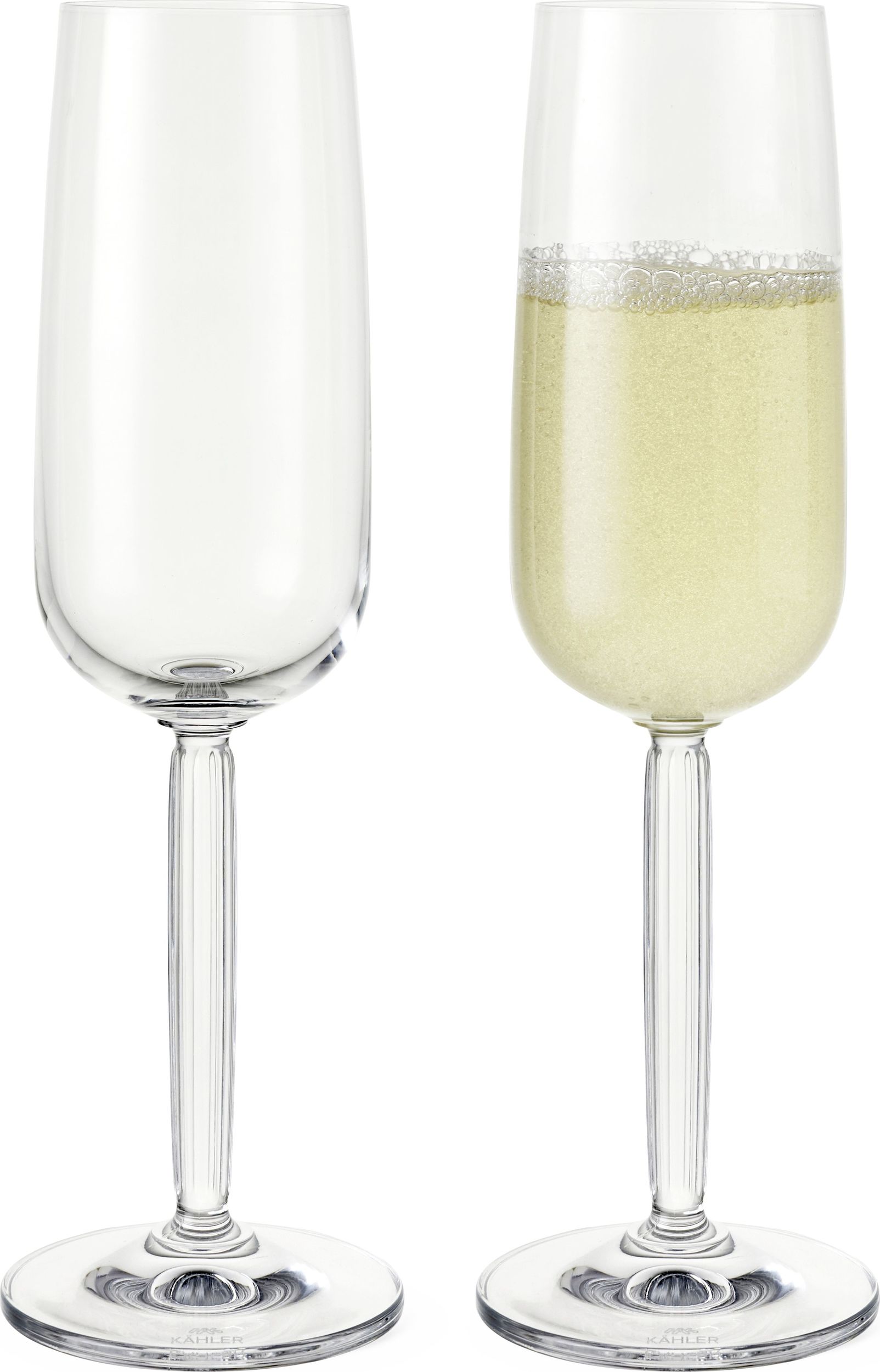 Kieliszki do szampana Hammershøi 240 ml przezroczyste 2 szt.