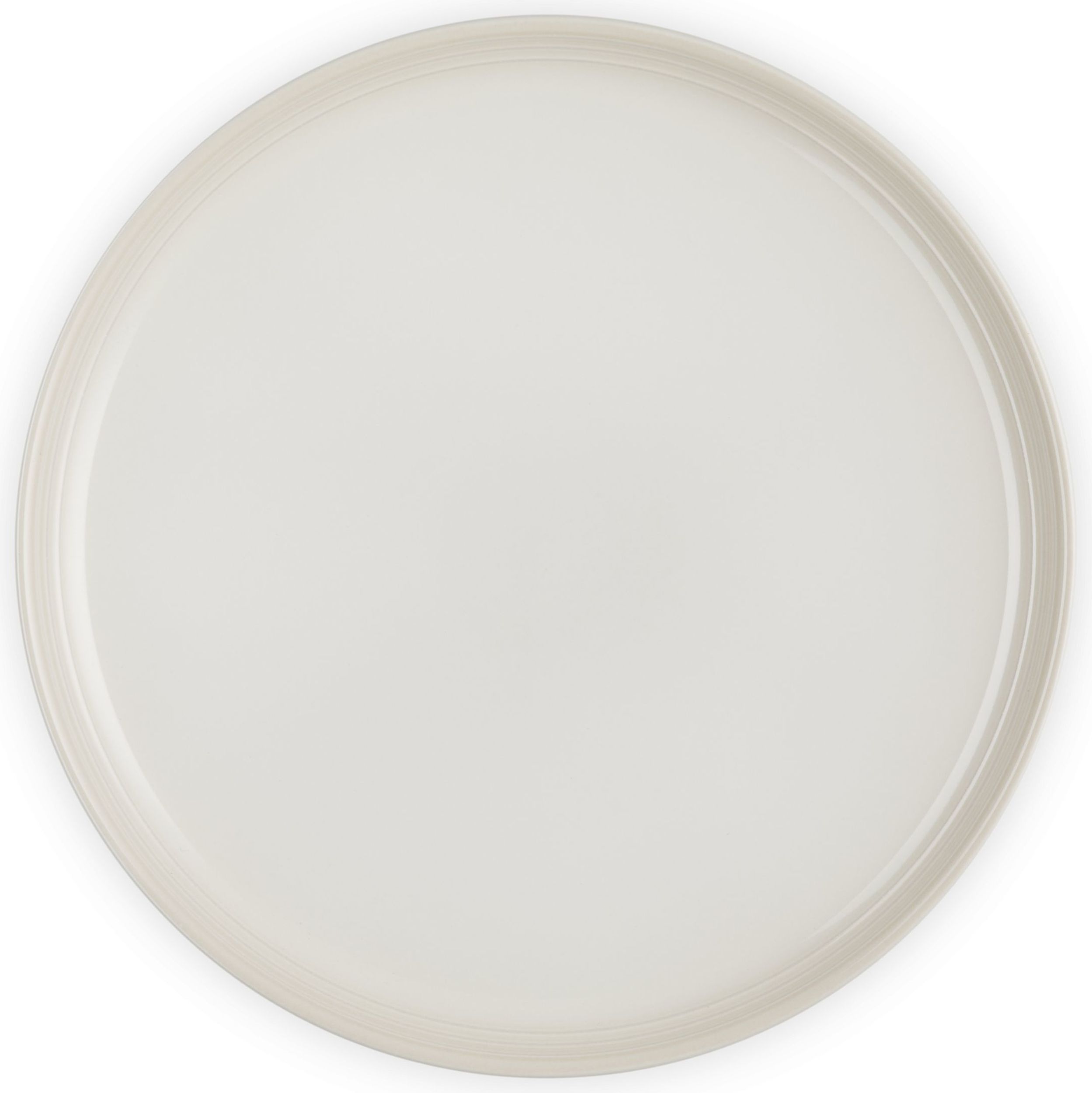 Talerz śniadaniowy Coupe 22 cm beżowy