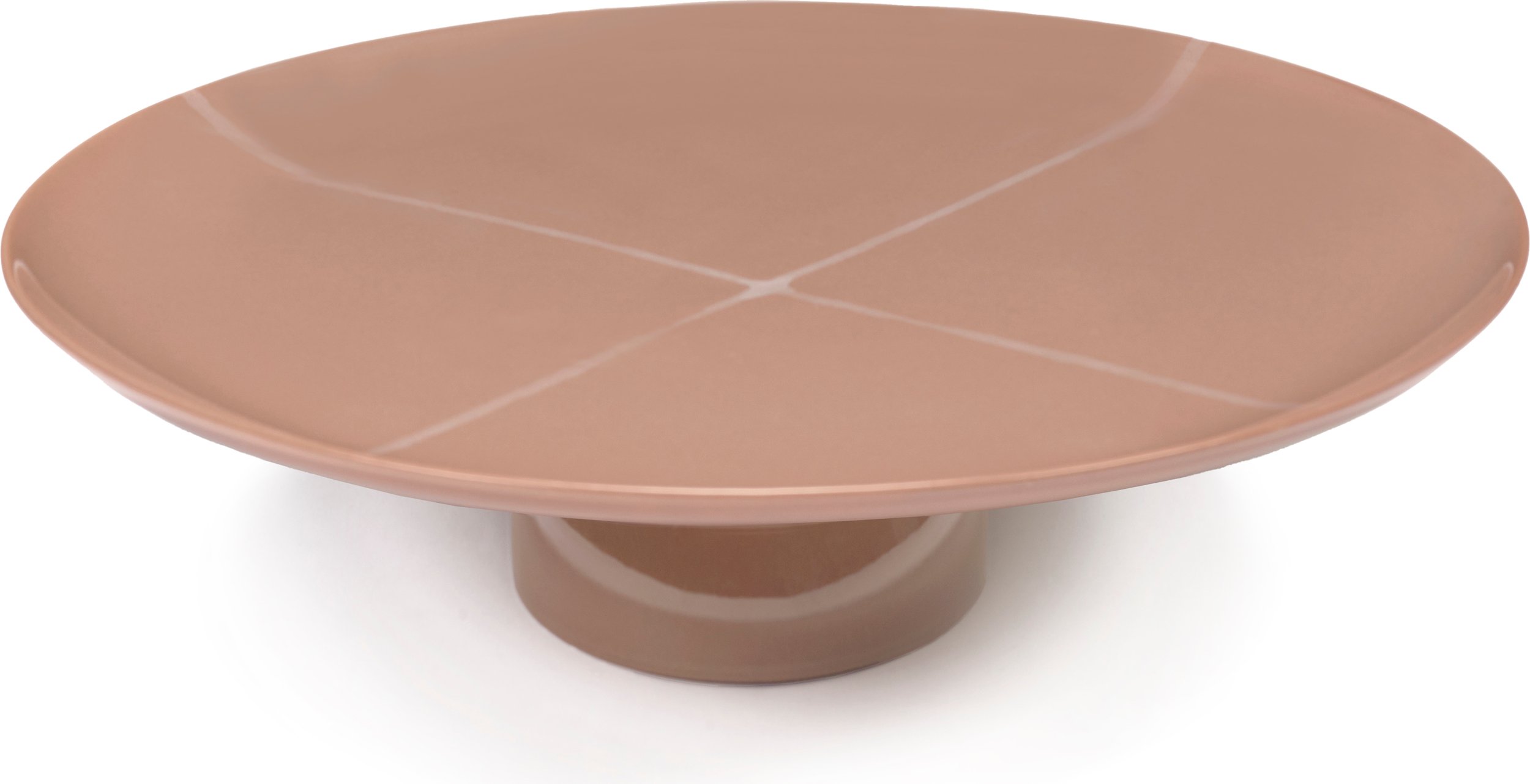 Patera Zuma 33 cm brązowa