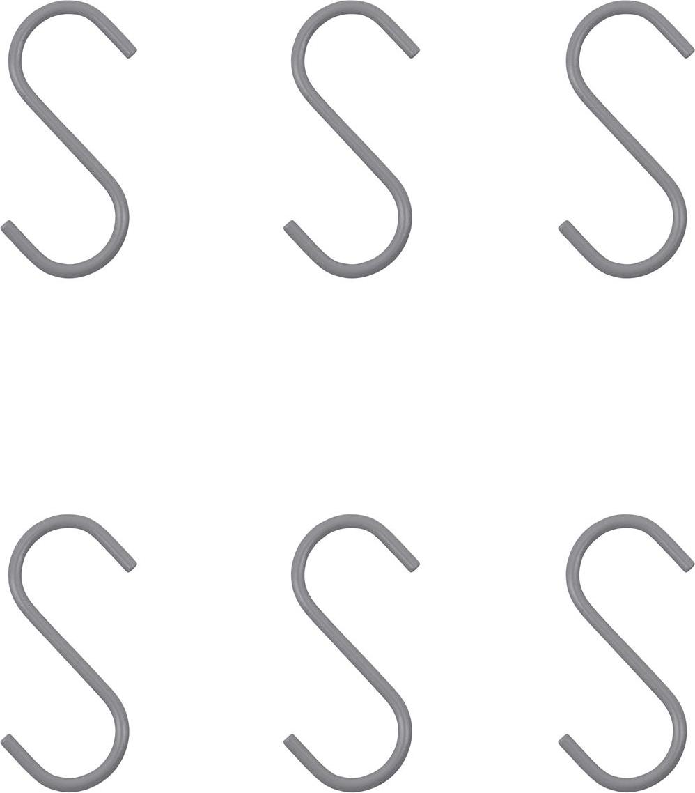 Haczyki Snap małe srebrne 6 szt.