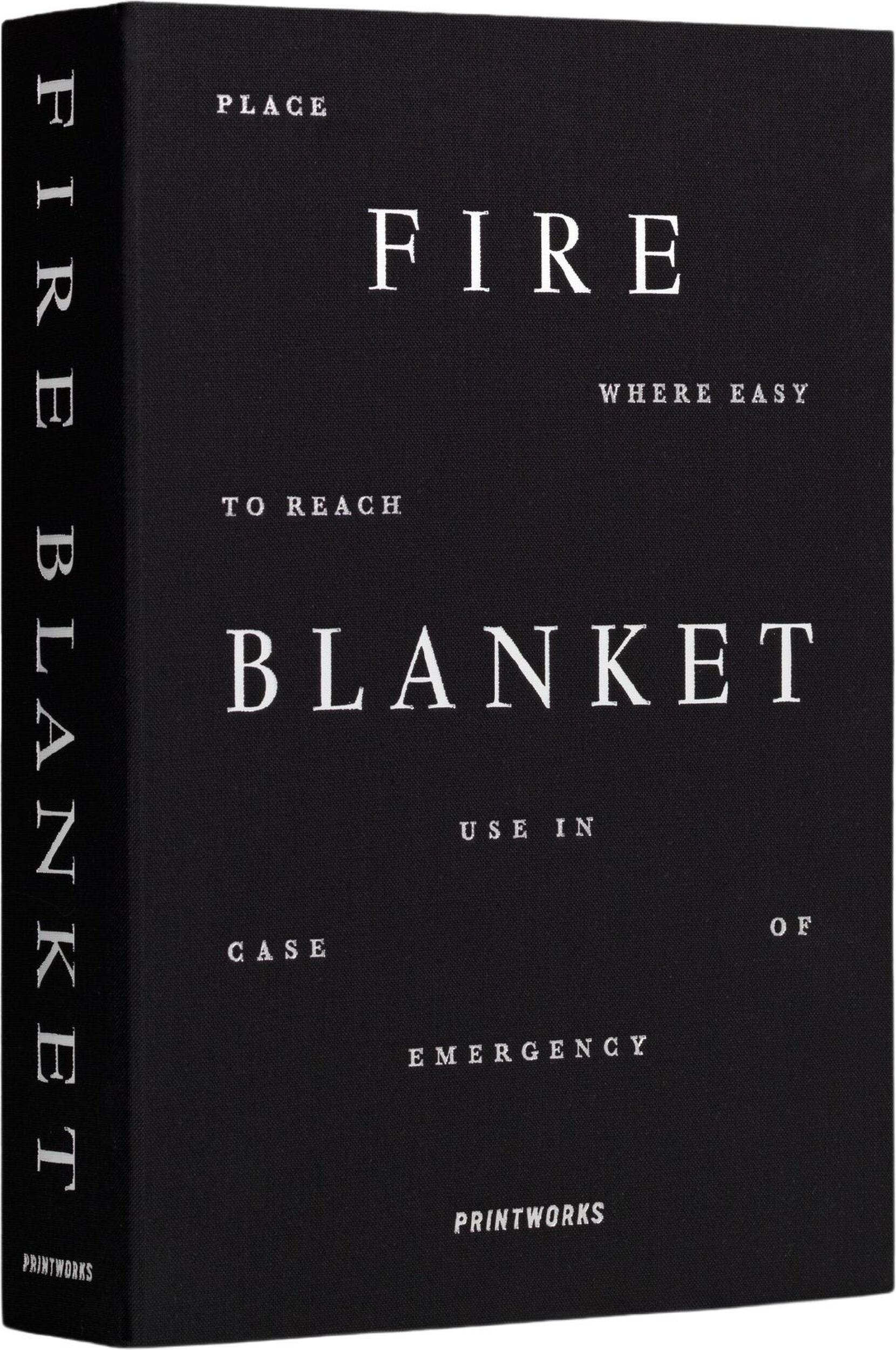 Koc gaśniczy Printworks czarny