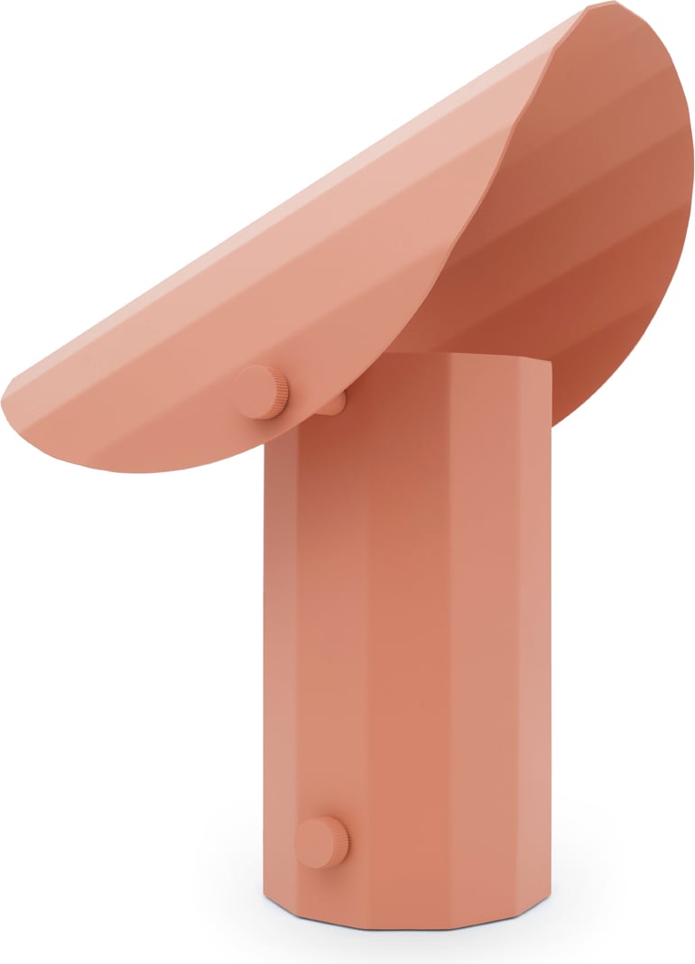 Lampa stołowa Apolin 30 cm zgaszony róż