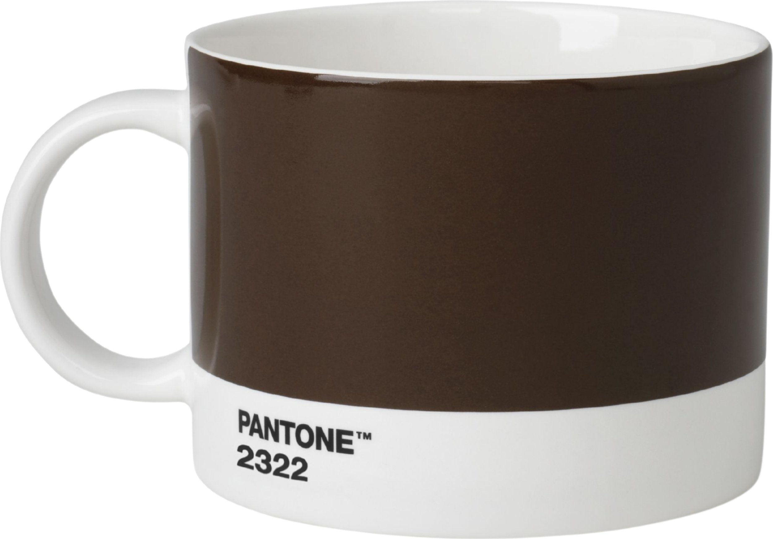 Kubek do herbaty Pantone 475 ml ciemnobrązowy