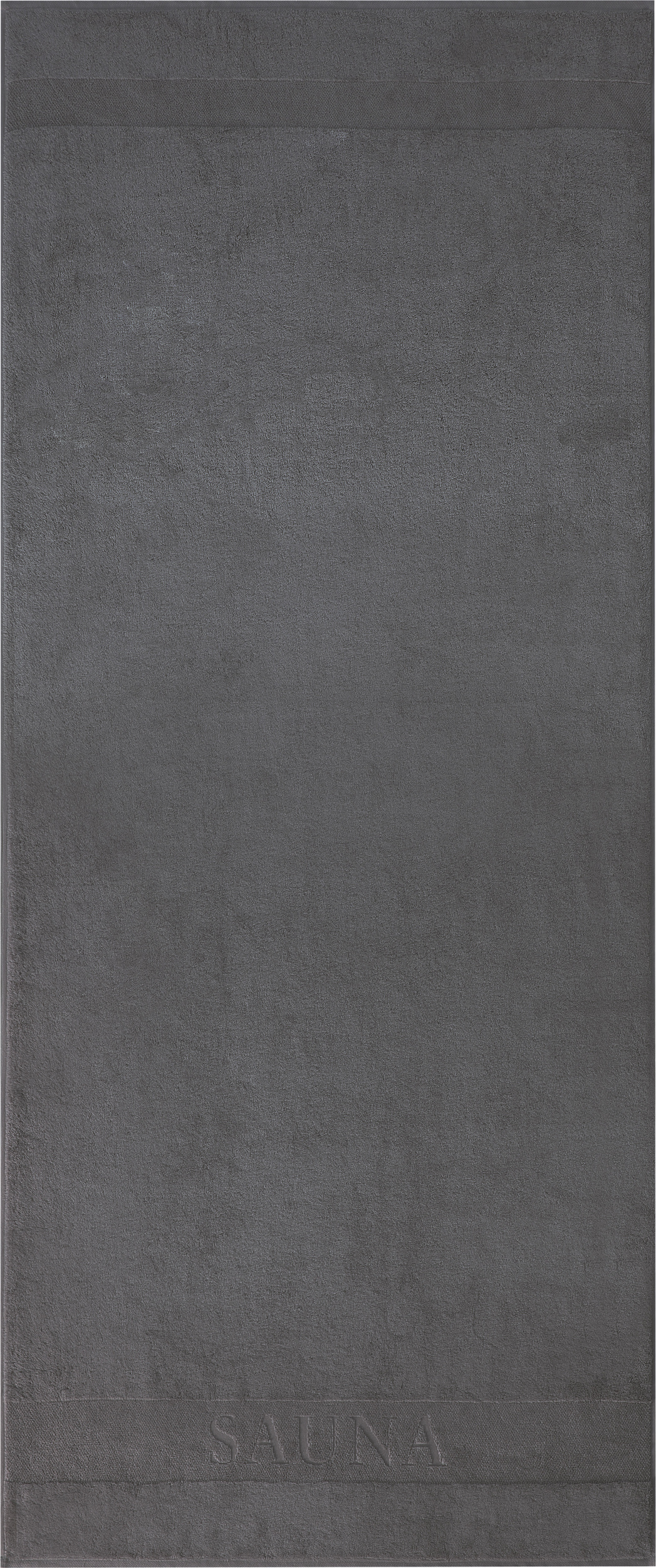 Ręcznik do sauny Sauna 80 x 200 cm grafitowy