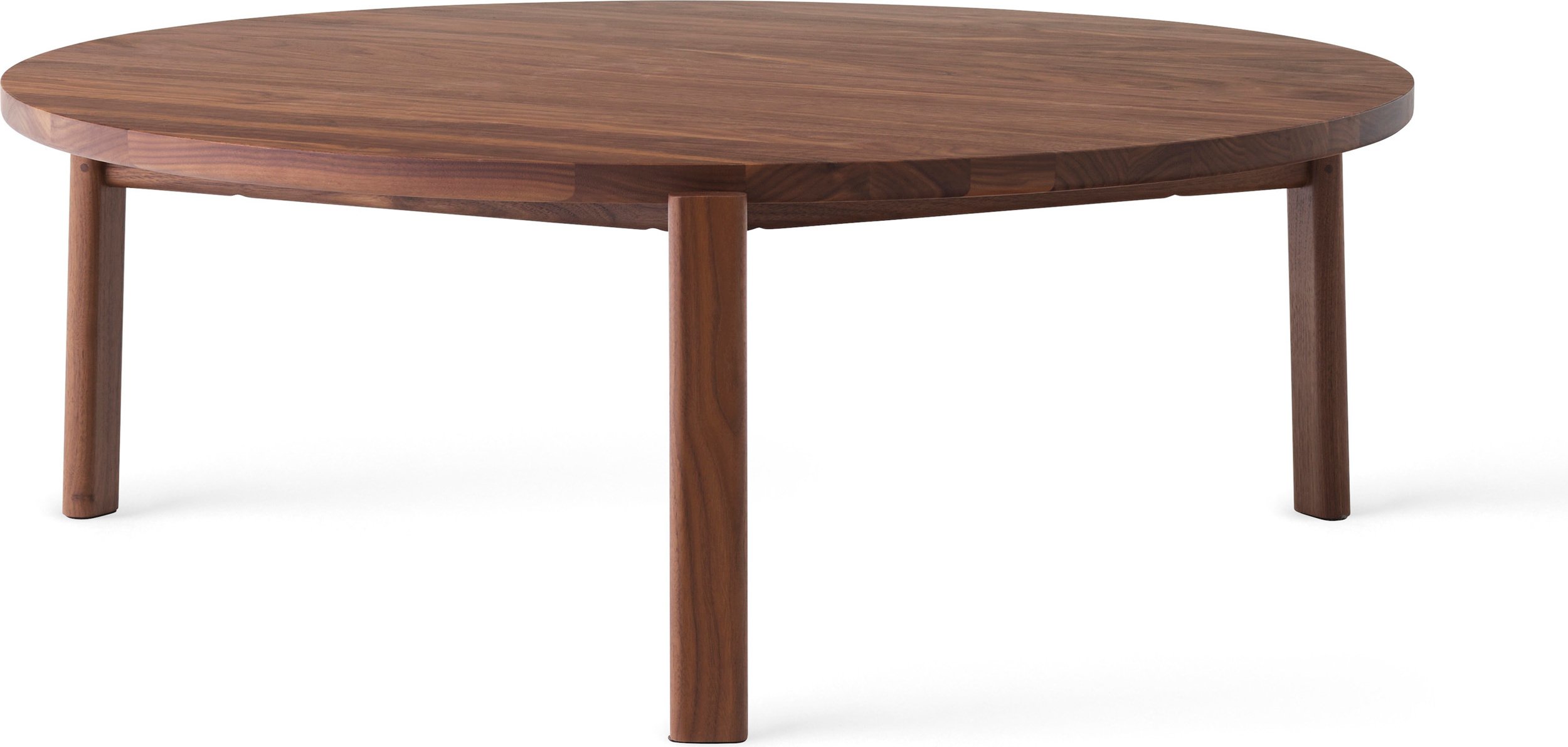 Stolik kawowy Passage Lounge 90 cm drewno orzechowe