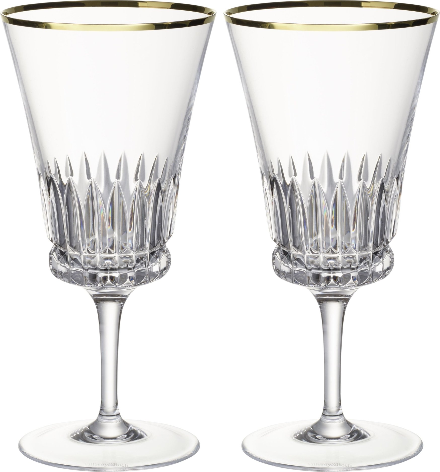 Kieliszki do wody Grand Royal Gold 2 szt.