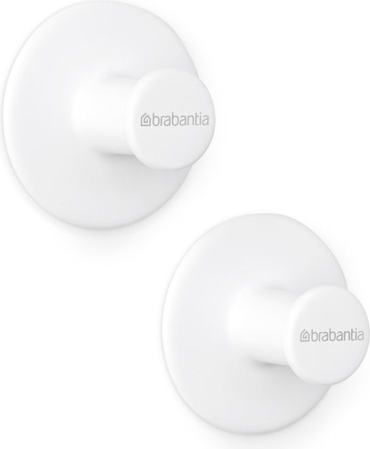 Wieszaki na ręczniki ReNew białe 2 szt.