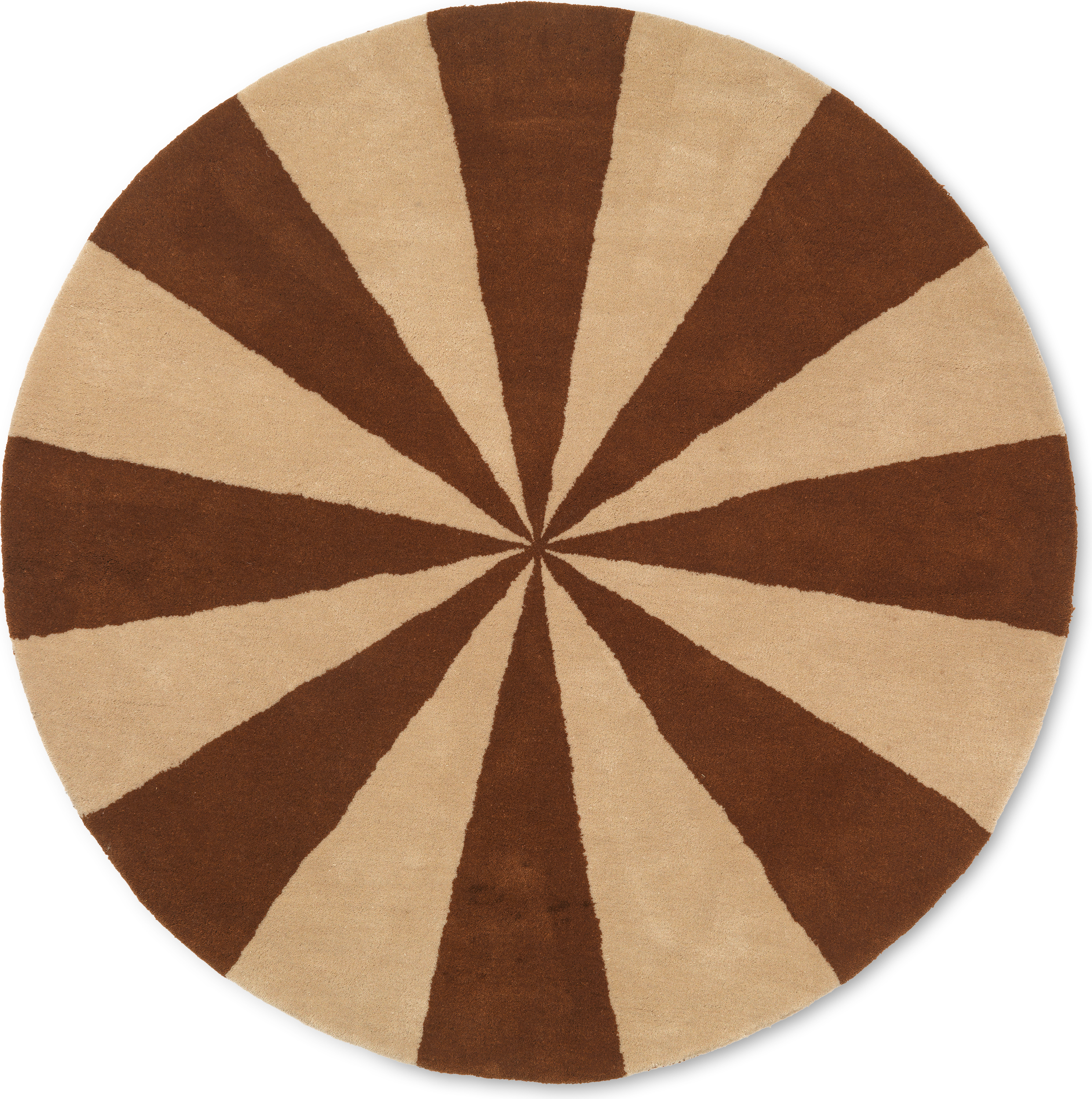 Dywan Arch 130 cm brązowy