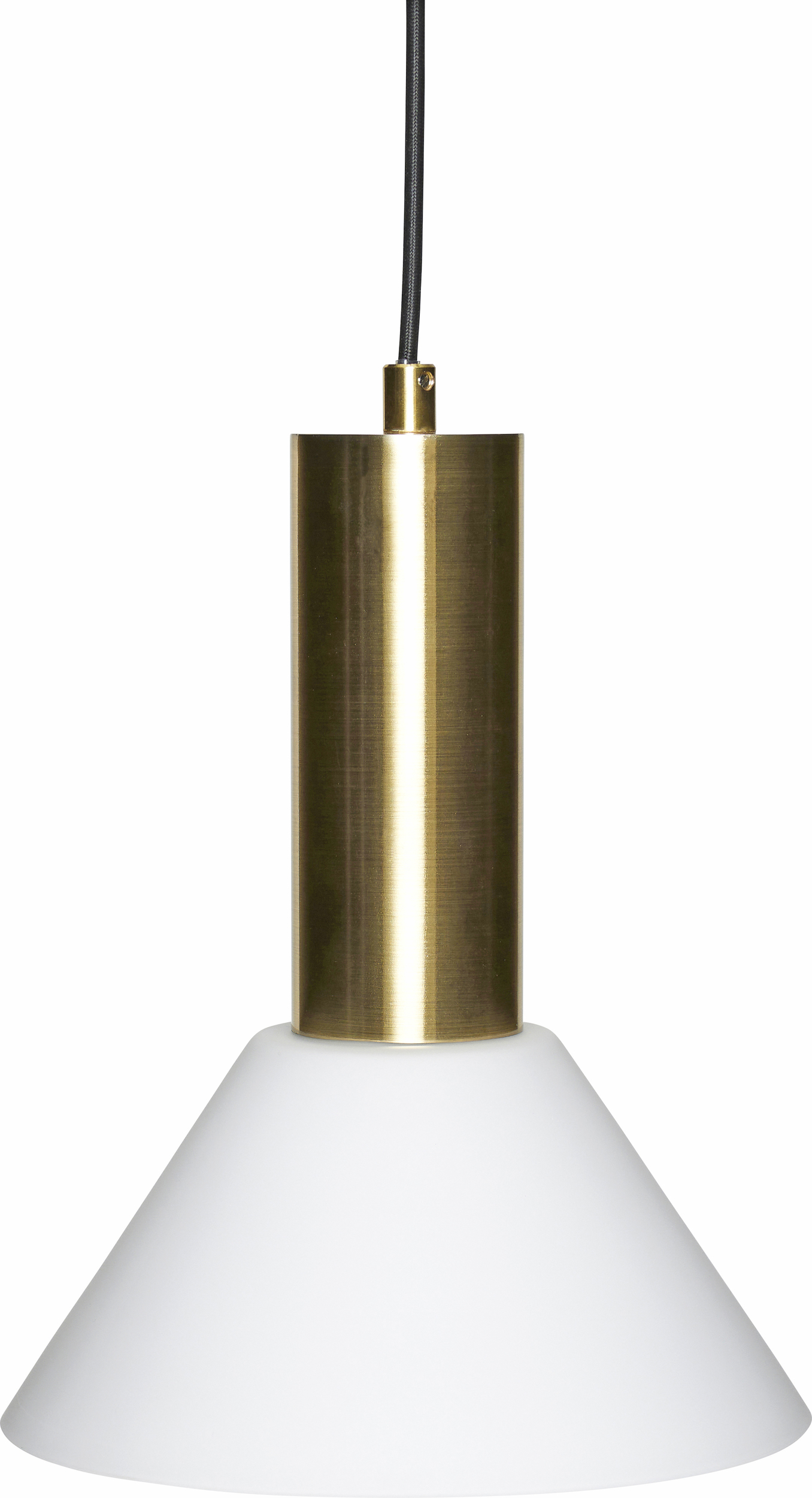 Lampa wisząca Contrast mosiądz