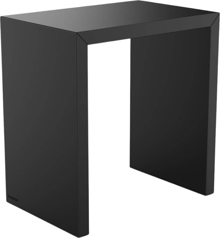 Stołek łazienkowy Brownie 45 cm czarny