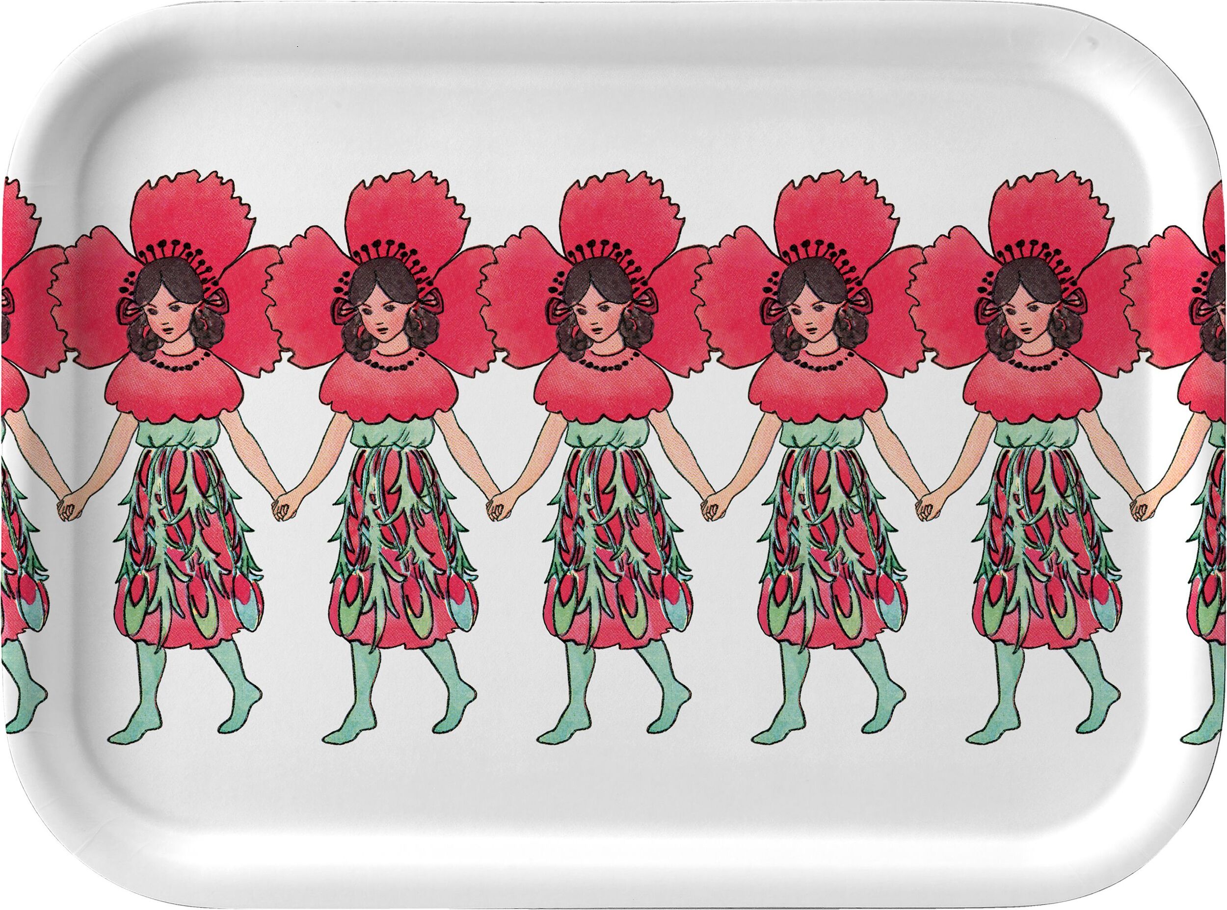 Taca do serwowania Elsa Beskow Poppy 20 x 27 cm
