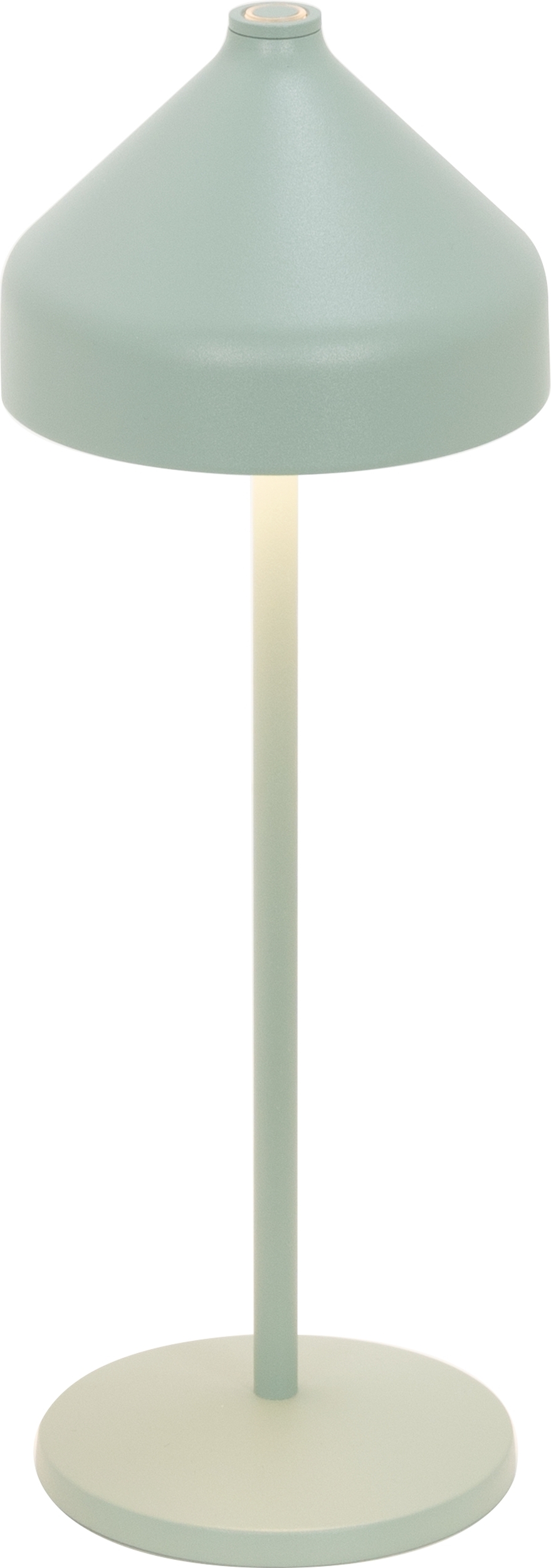 Lampa stołowa bezprzewodowa Amelie bladozielona