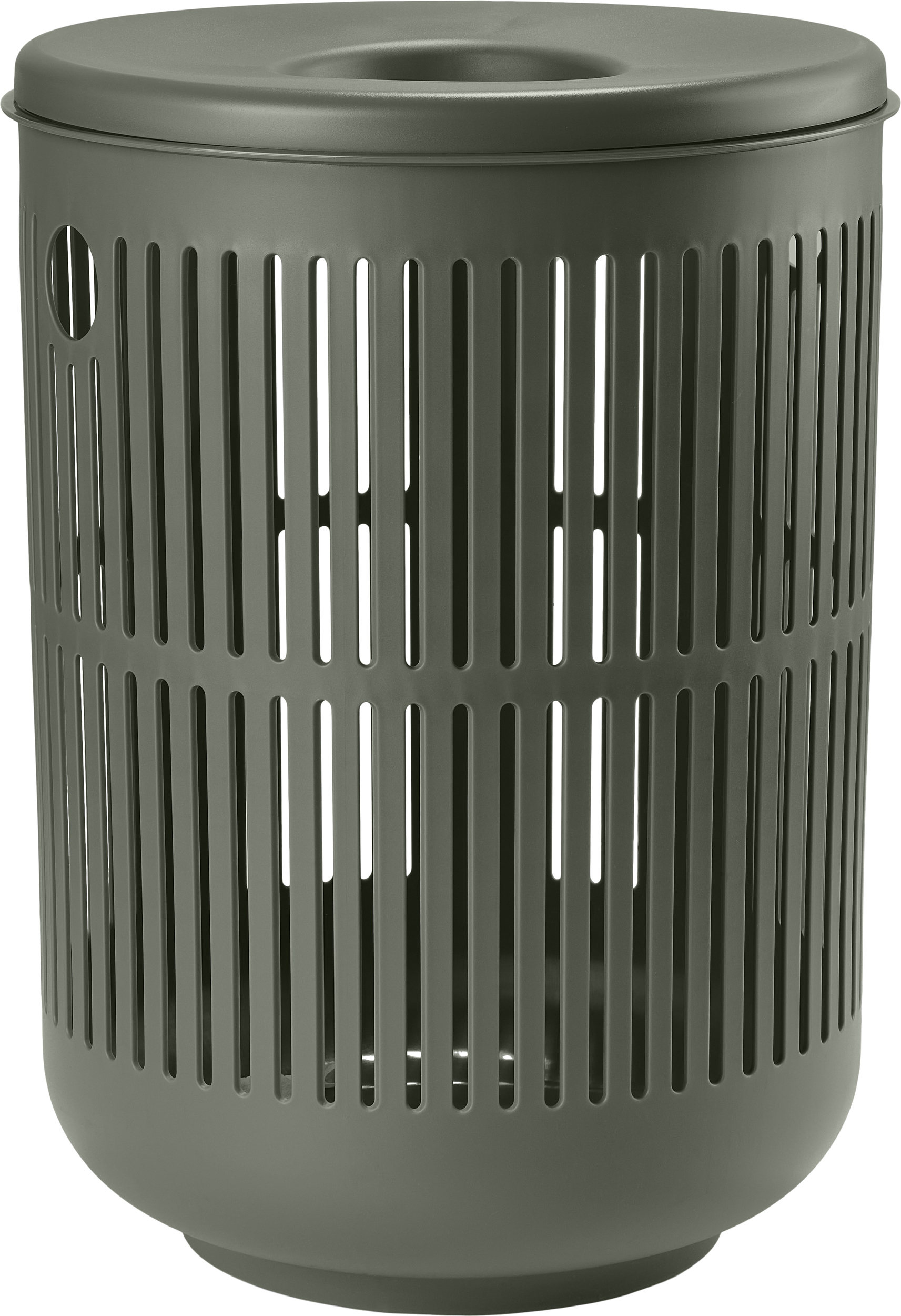 Kosz na pranie Ume oliwkowy