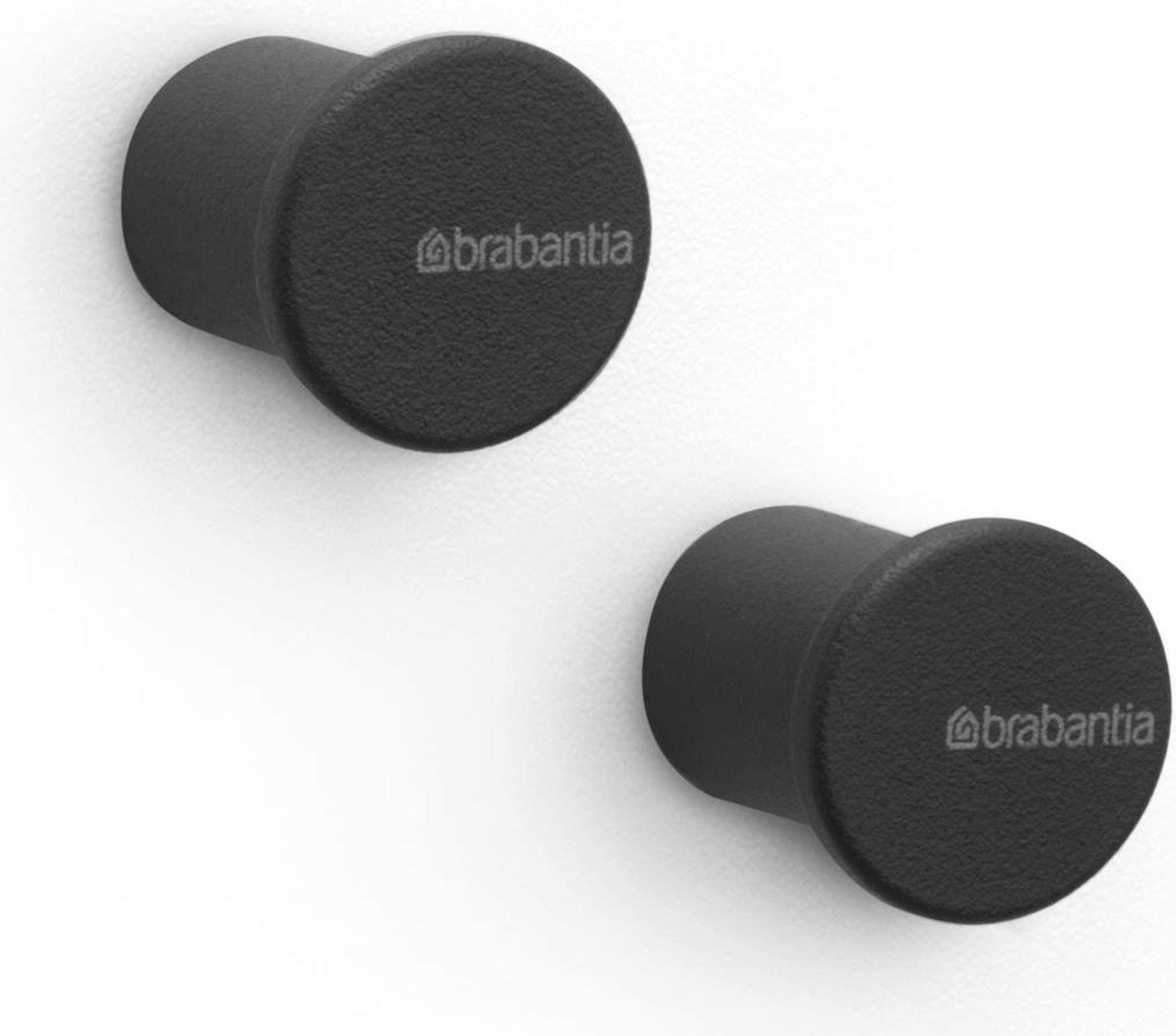 Wieszaki haczyki na ręcznik MindSet ciemnoszare 2 szt.