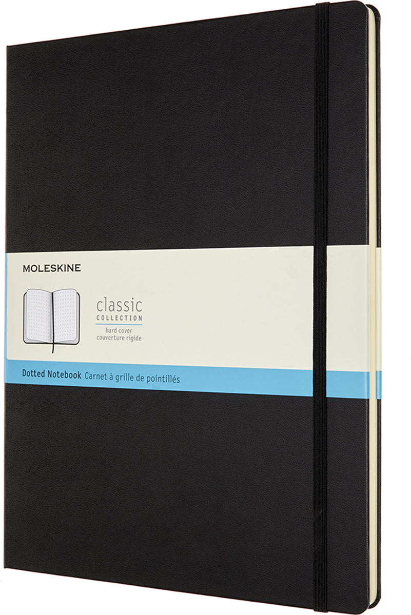 Notes w kropki Moleskine Classic XXL 192 strony czarny twarda oprawa