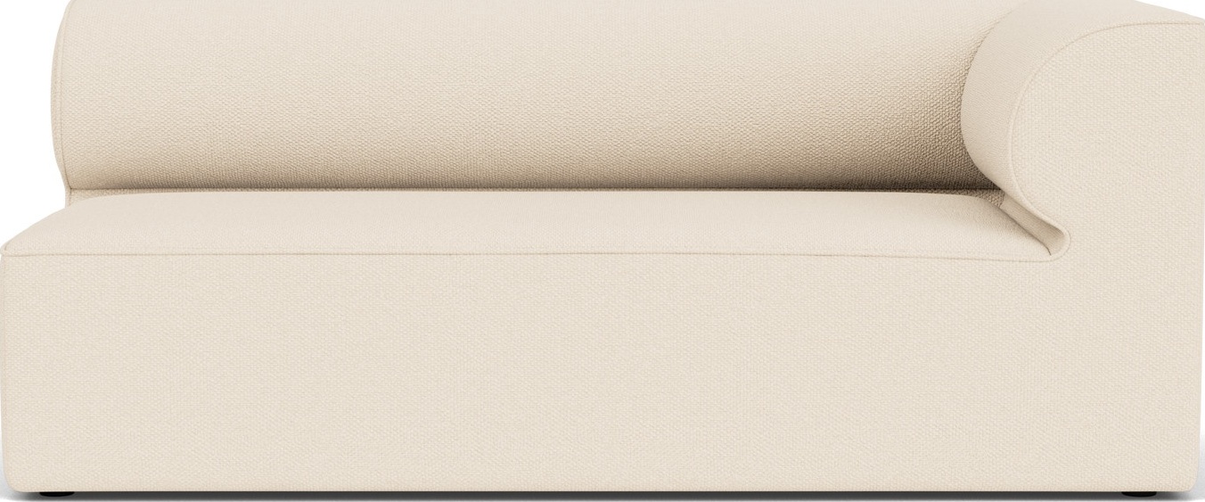 Narożnik lewostronny sofy modułowej Eave 86 x 172 cm kremowy