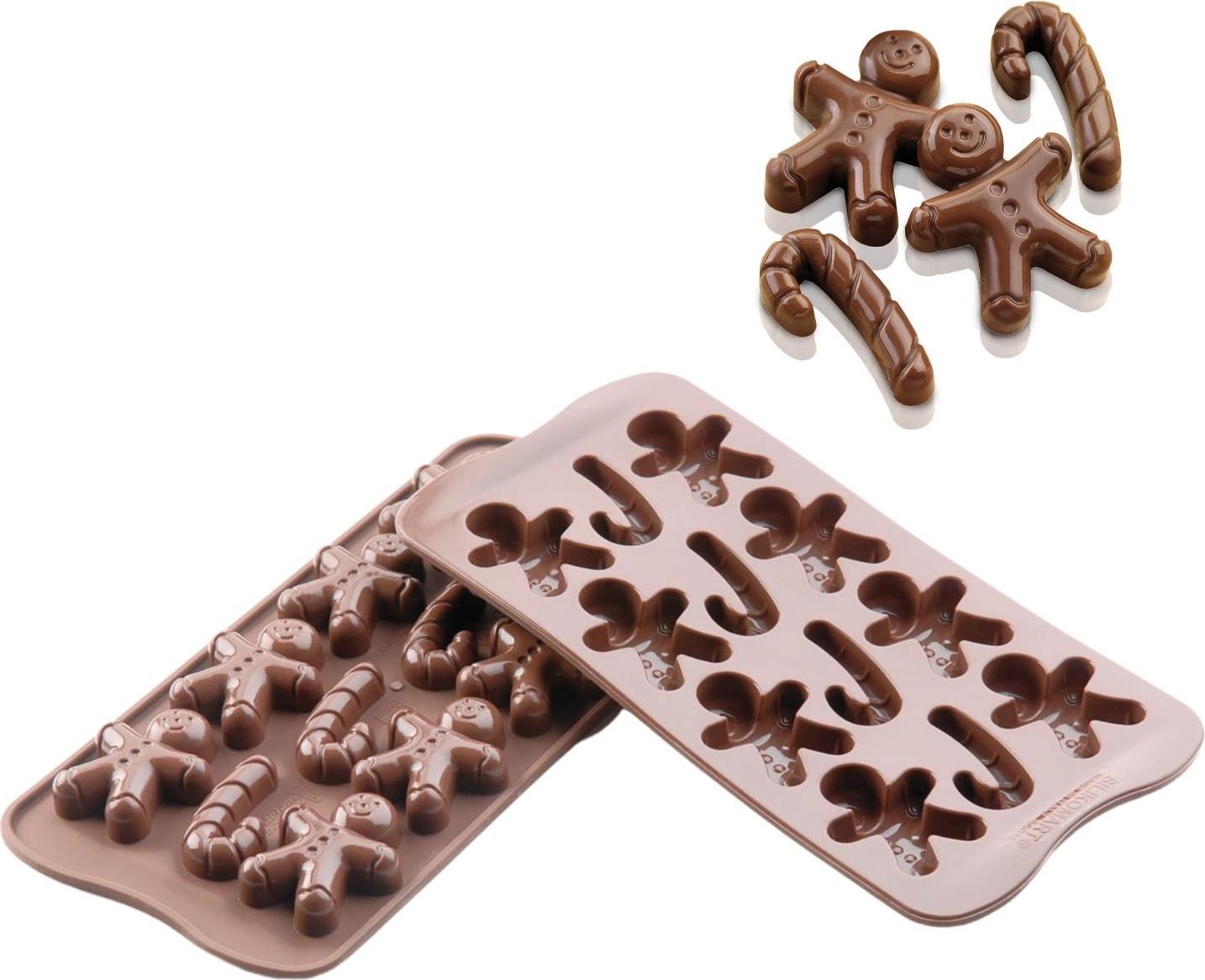 Forma do czekoladek Scg12 Mr Ginger silikonowa