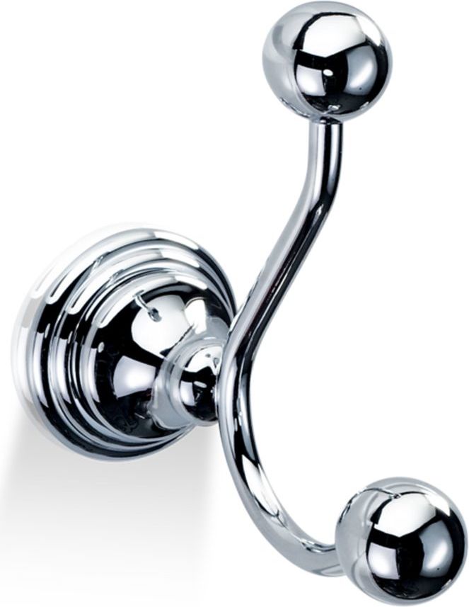 Wieszak haczyk na ręczniki Decor Walther Classic chrom podwójny