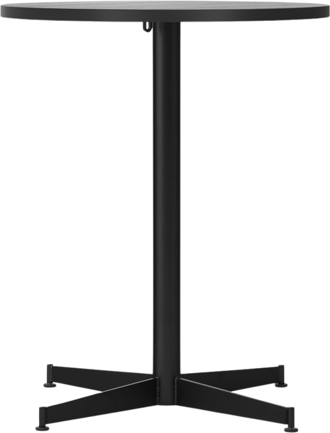 Stół z czarną podstawą Nook Star Base 60 cm czarny