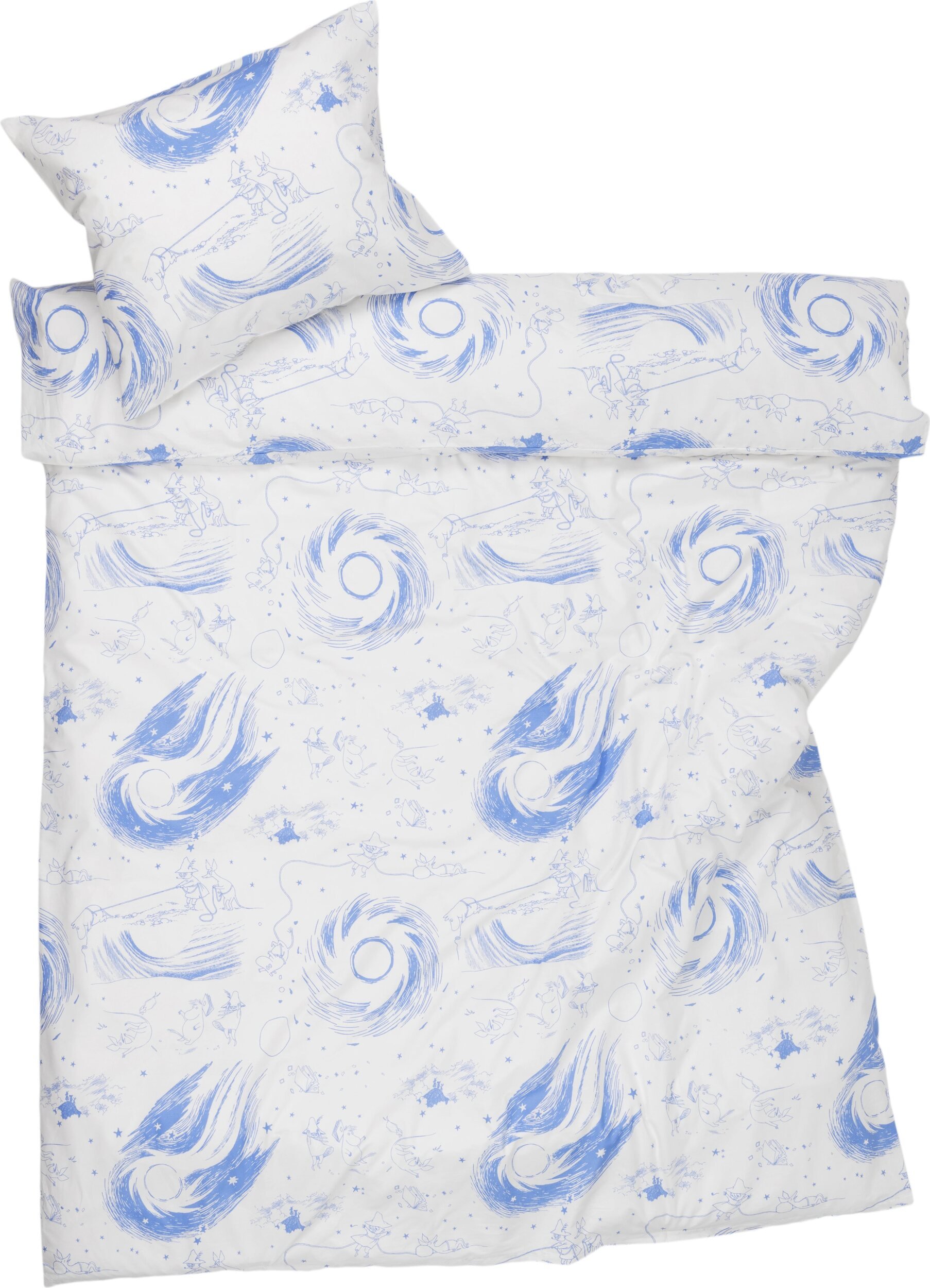 Pościel Arabia Finland Muminki Comet 140 x 200 cm z poszewką na poduszkę 50 x 60 cm