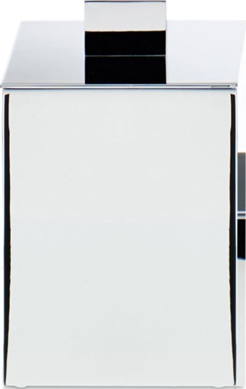 Pojemnik łazienkowy Corner 8,5 x 11 cm chrom z pokrywką