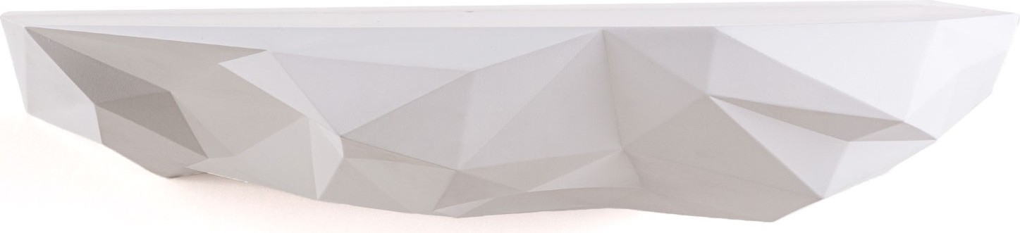 Półka ścienna Diesel Space Rock 46 cm biała