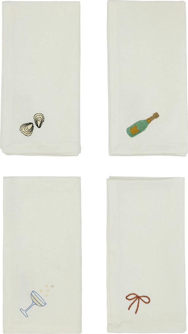 Serwetki materiałowe New Year 45 x 45 cm 4 szt.