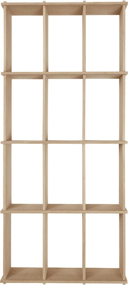 Półka ścienna Grid 136 cm naturalny dąb