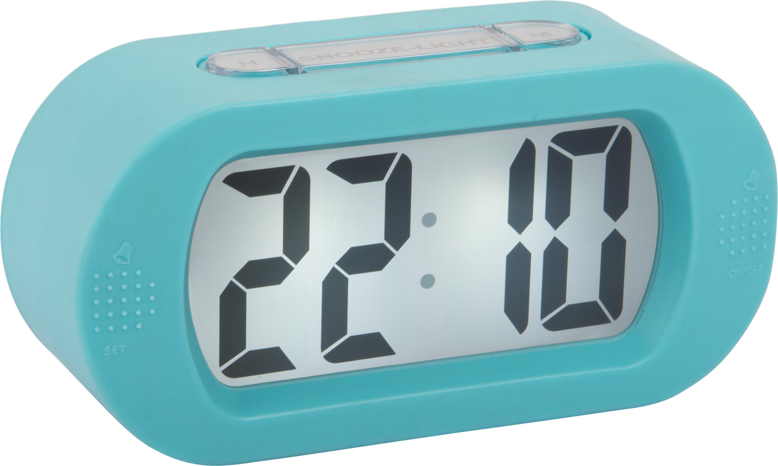 Budzik Gummy turkusowy