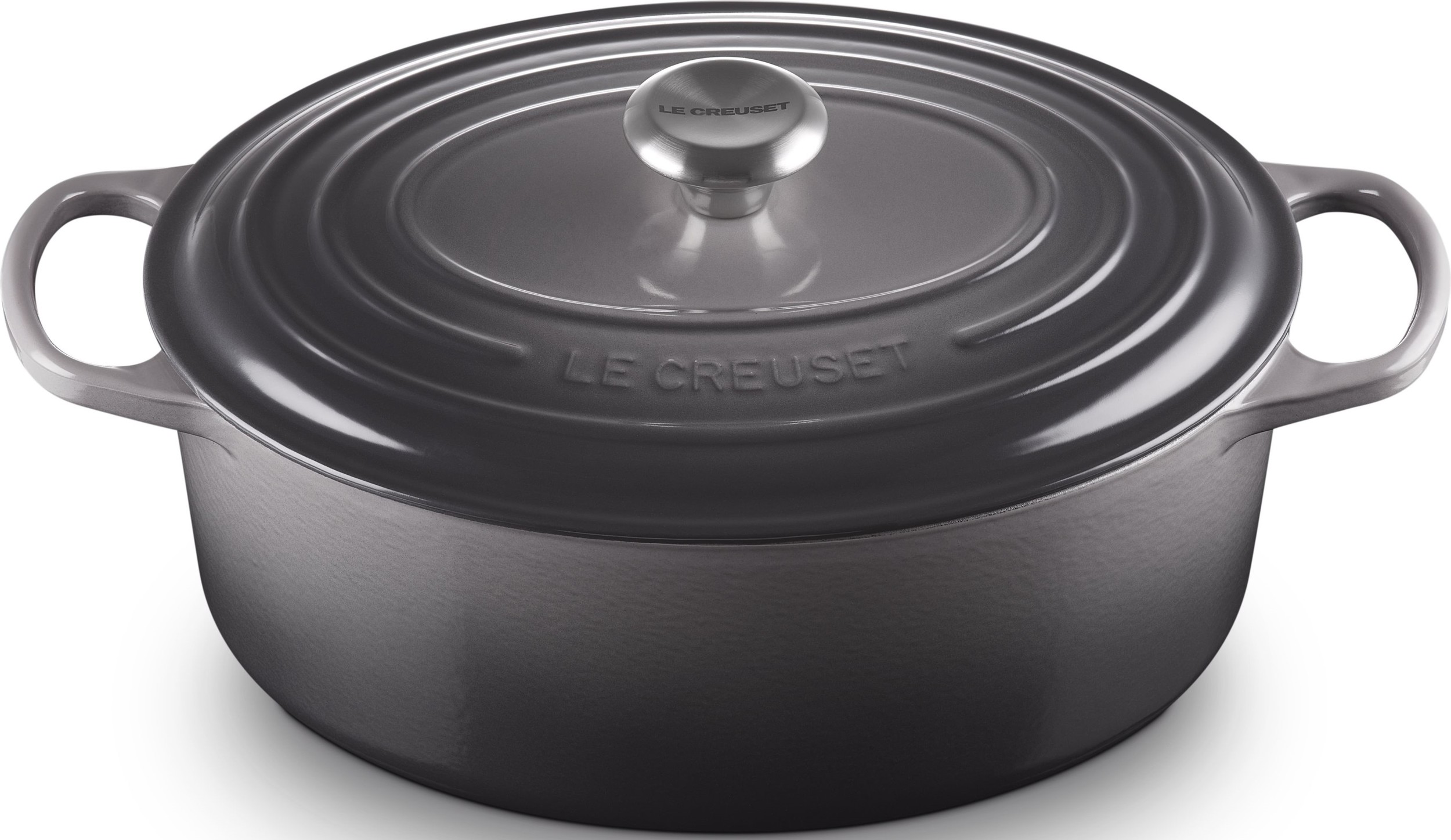 Brytfanna Signature owalna 31 cm szara