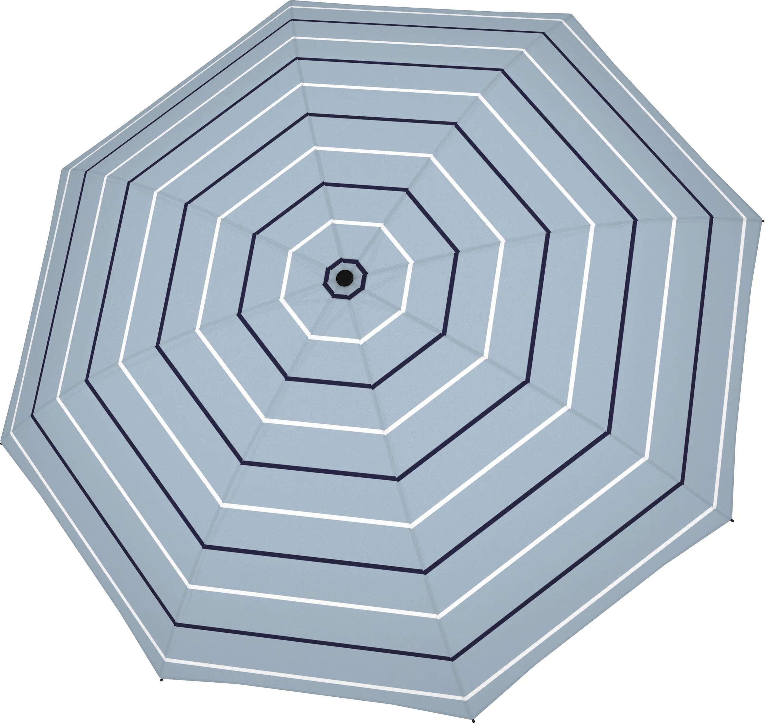 Parasolka Magic Fiber w paski błękitna