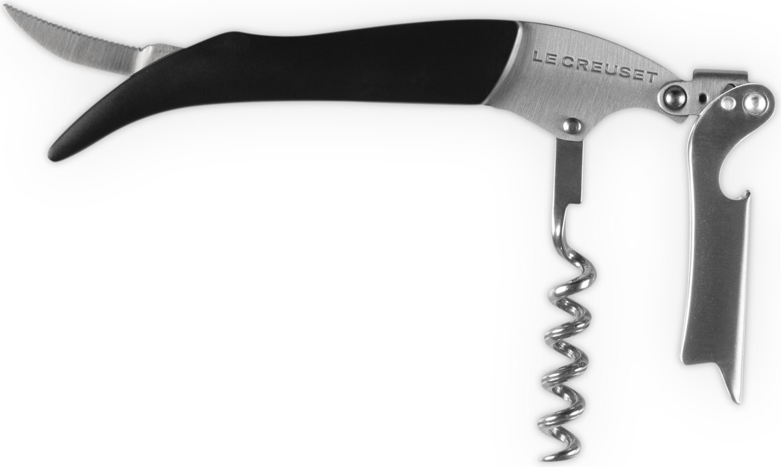 Korkociąg Le Creuset czarny mat