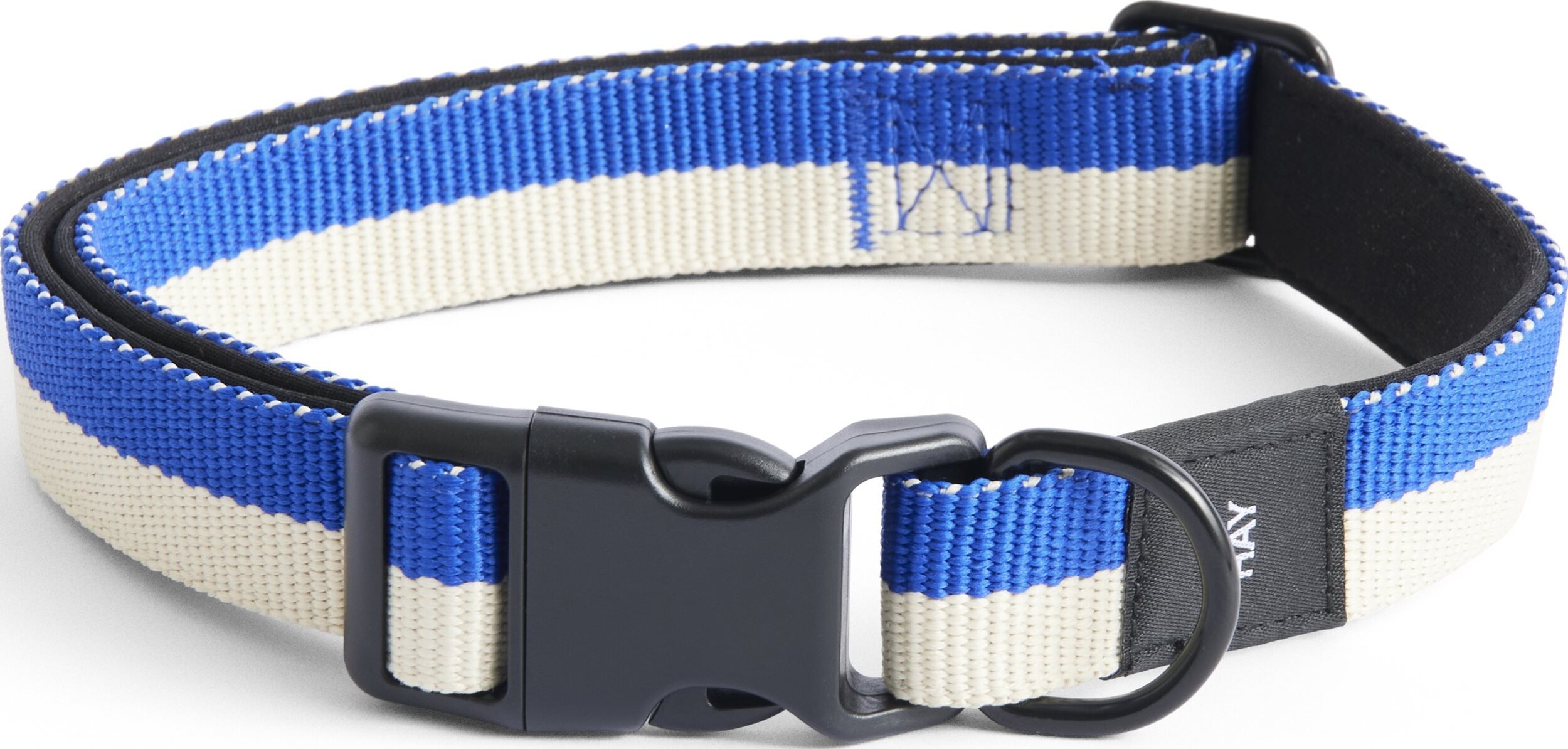 Obroża dla psa Hay M/L kremowo-niebieska