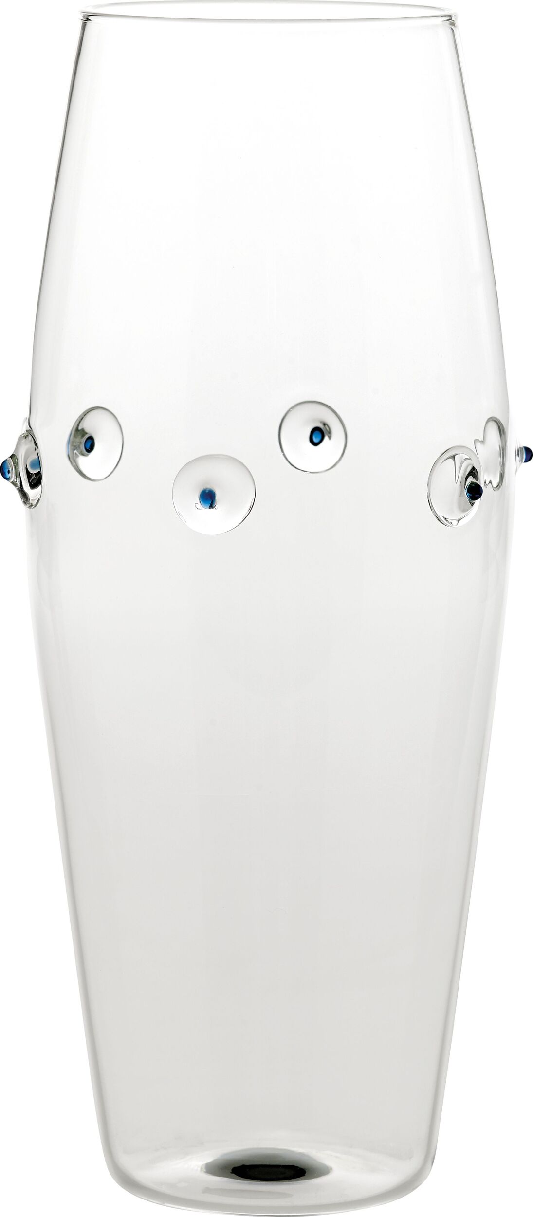 Wazon Patèa wypukły 30 cm niebieski