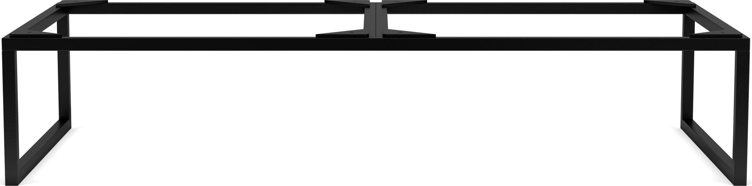 Podstawa do szafki Frame 35 14 cm czarna podwójna