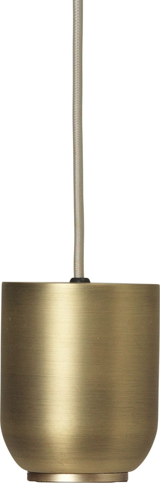 Lampa wisząca Bell mosiądz