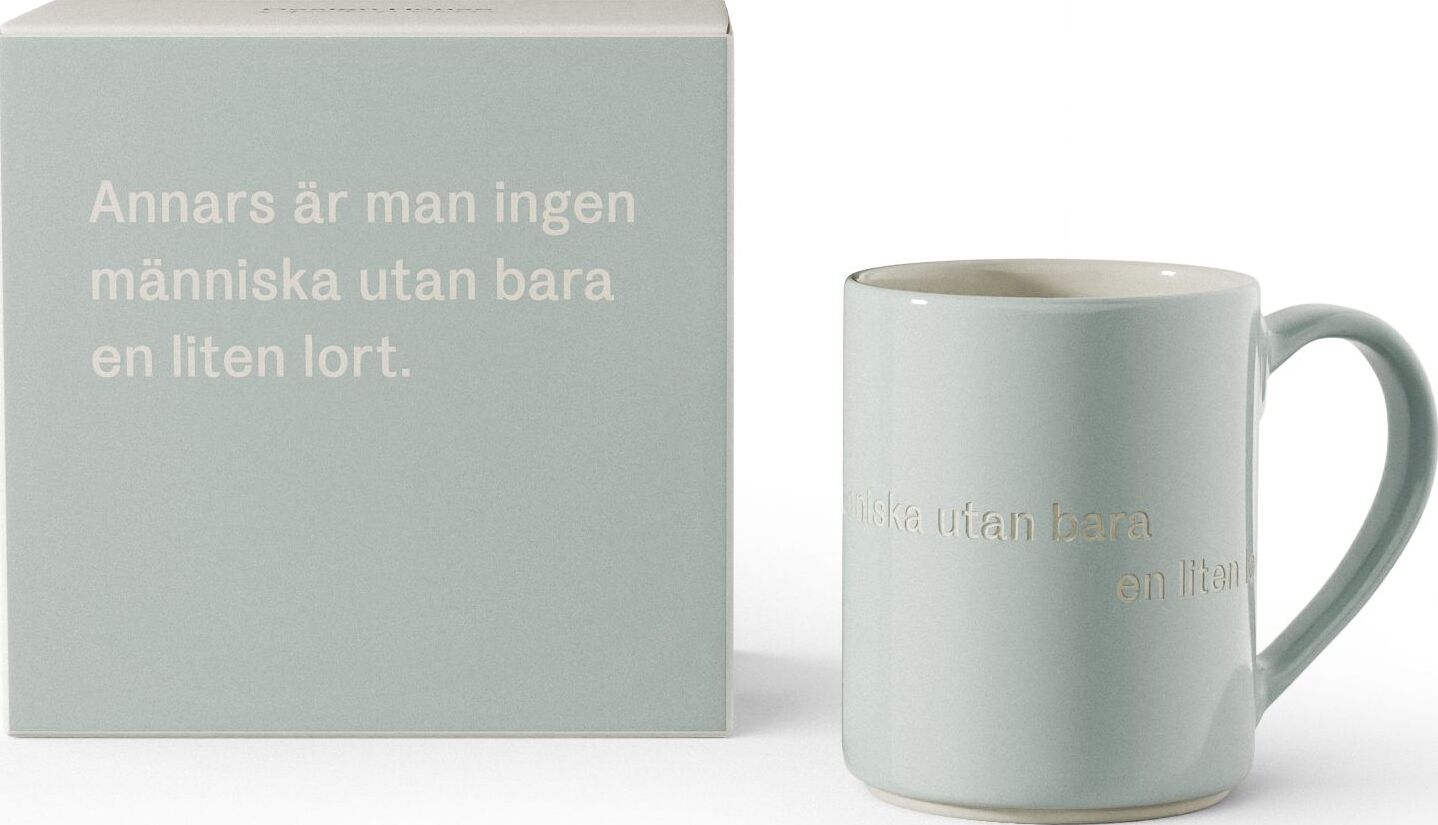 Kubek Astrid jasnoszary