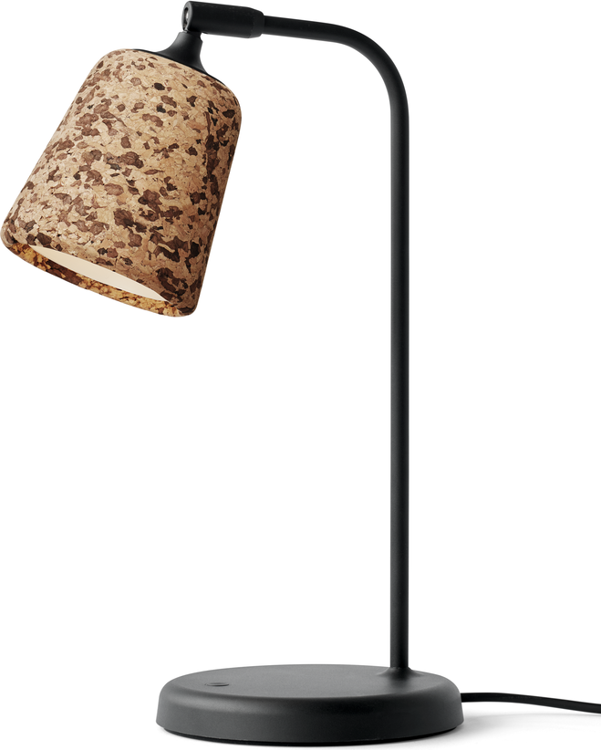 Lampa stołowa Material 45 cm korkowa