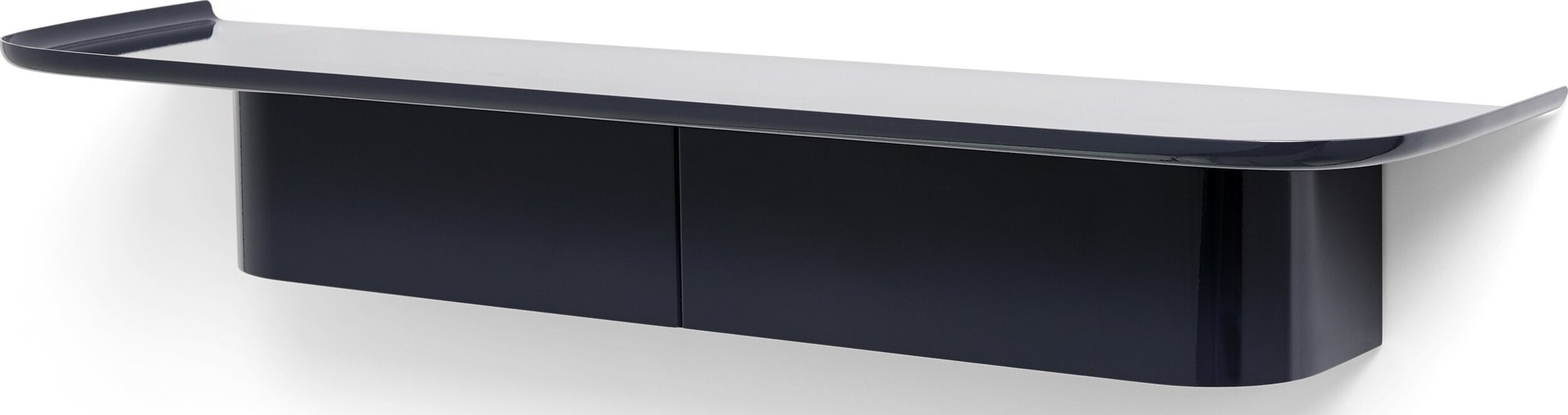 Półka ścienna Korpus L granatowa